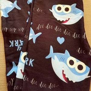 Kids BABY SHARK Leggings 12T-2T Yoga NWT